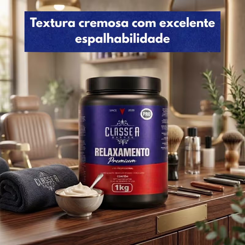 Relaxamento Premium Classe A 1kg Realinhamento Duradouro