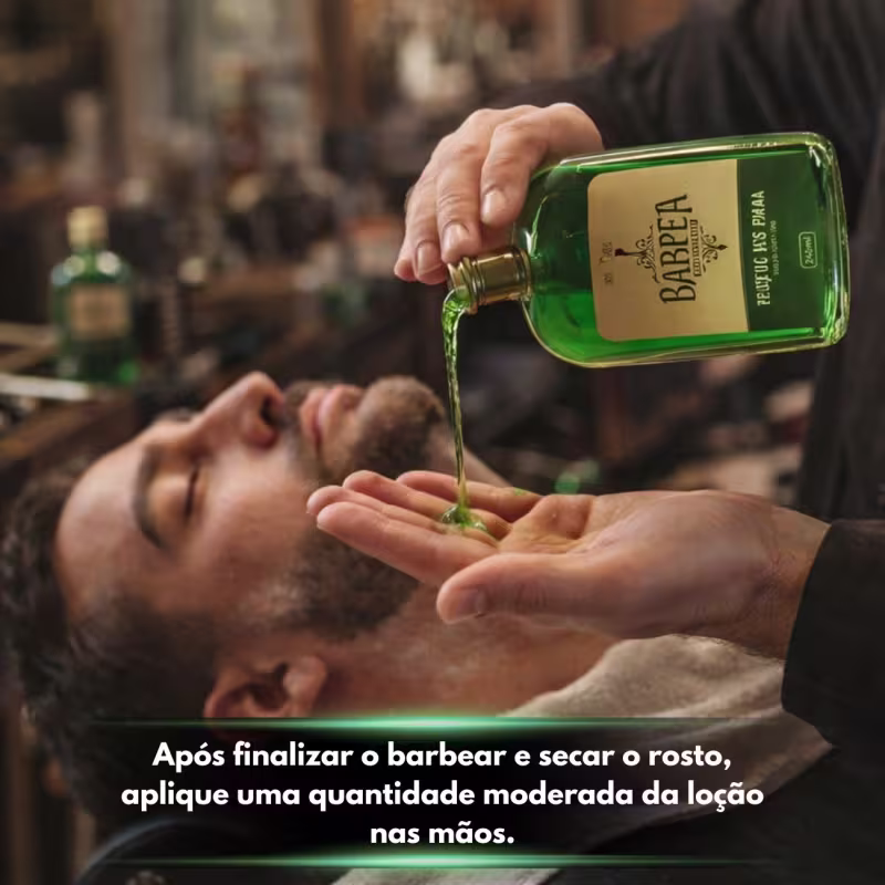 Loção Pós Barba Verde Classe A Ação Antisséptica 240ml