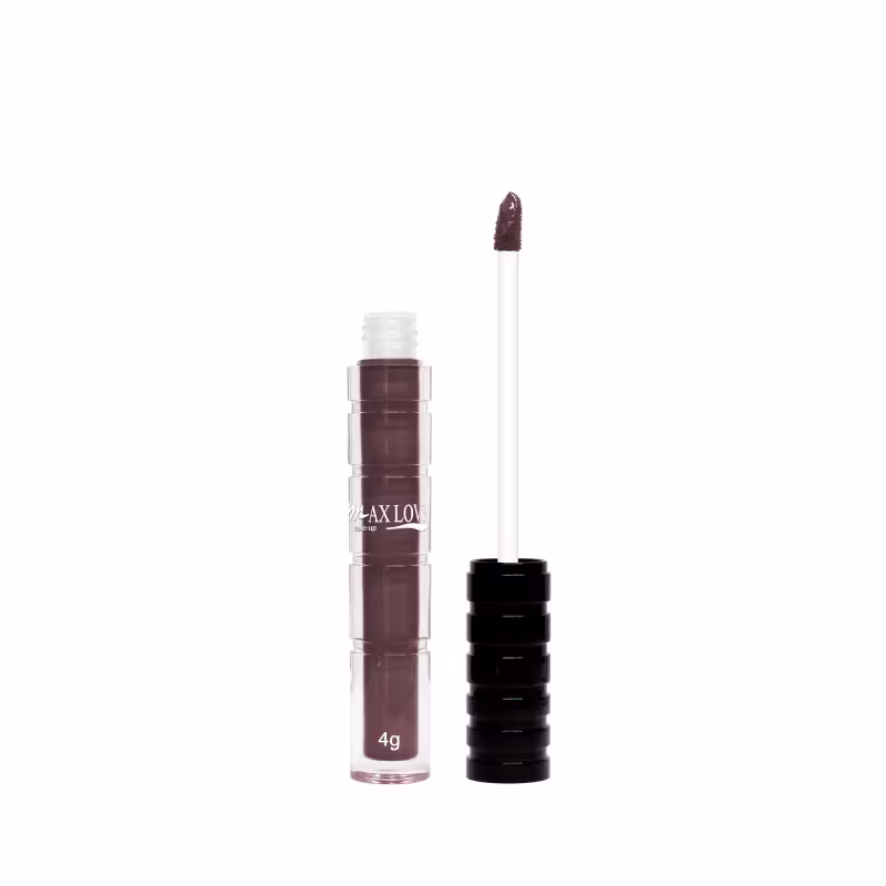 Max Love 12 Horas Nude 86 Roxo - Batom Líquido Matte 4ml