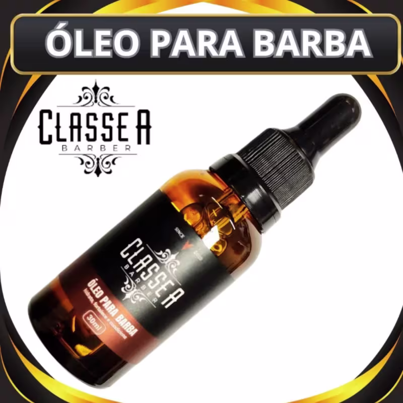 Oleo Classe A Marrom Barba Classe A 30ml Hidratação Força