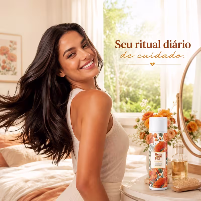 Shampoo Reconstrução Capilar Ressignificar Bem Me Faz 300ml