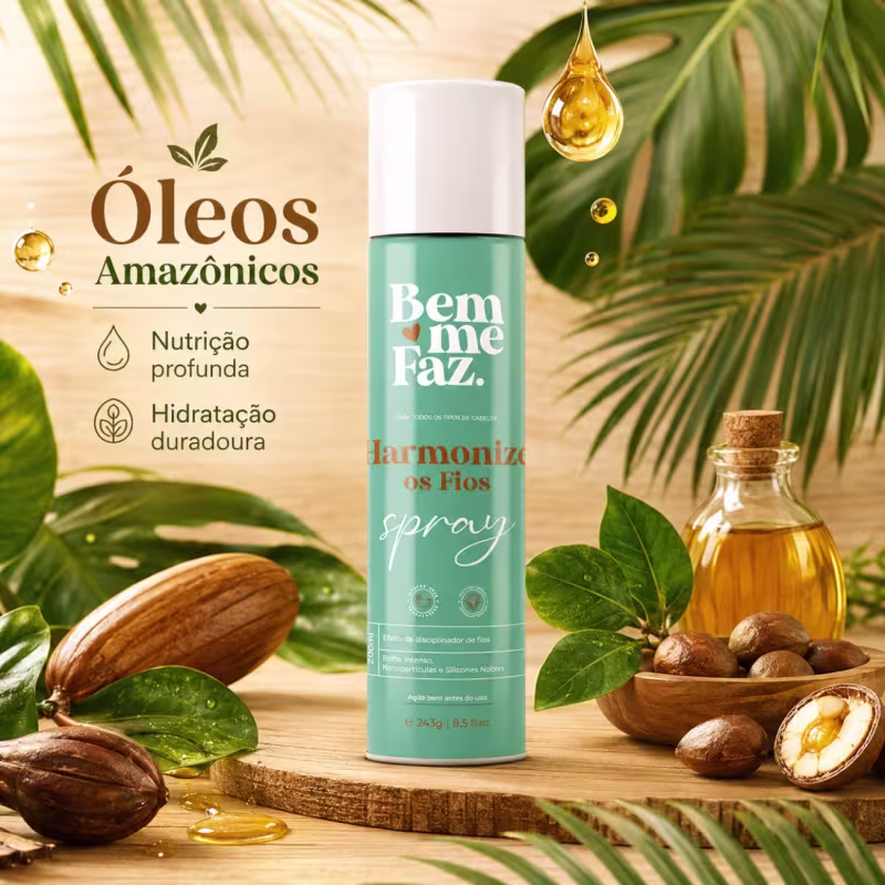 Harmonize Fios finalização Aerossol 400ml Bem Me Faz Spray