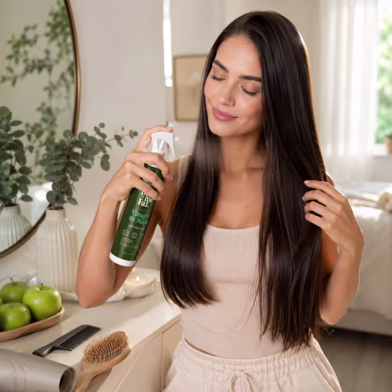 Leave-in Vinagre De Maçã Acidificante 300ml Bem Me Faz