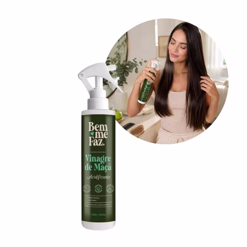 Leave-in Vinagre De Maçã Acidificante 300ml Bem Me Faz