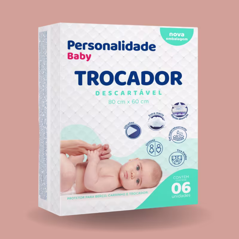 Trocador Inf Personalidade Baby Descartavel