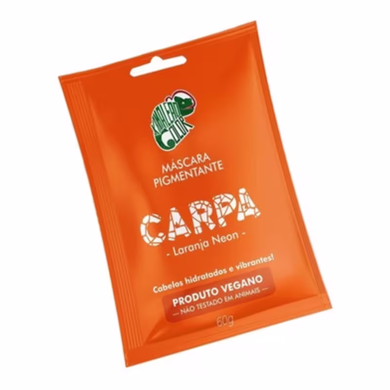 Máscara Capilar Tonalizante Kamaleão Color Carpa, 60g.