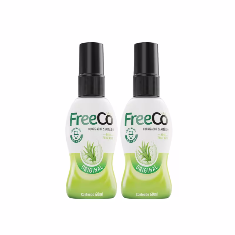 Kit FreeCô Capim Limão Double, 2 unidades.