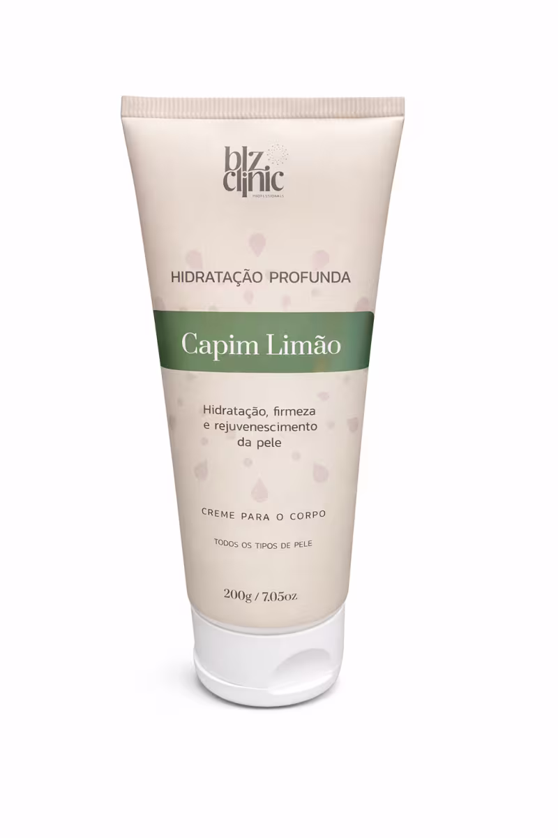 BLZ CLINIC - Creme Corporal Capim Limão - 200G