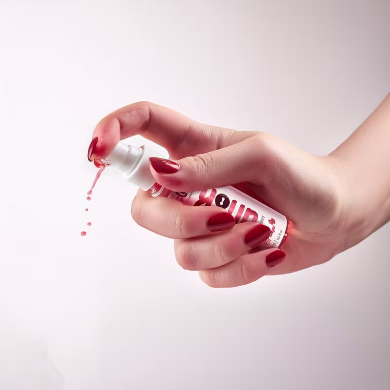 Gel Dessensibilizante Íntimo Slide Cosméticos Unlok Morango, 15ml.