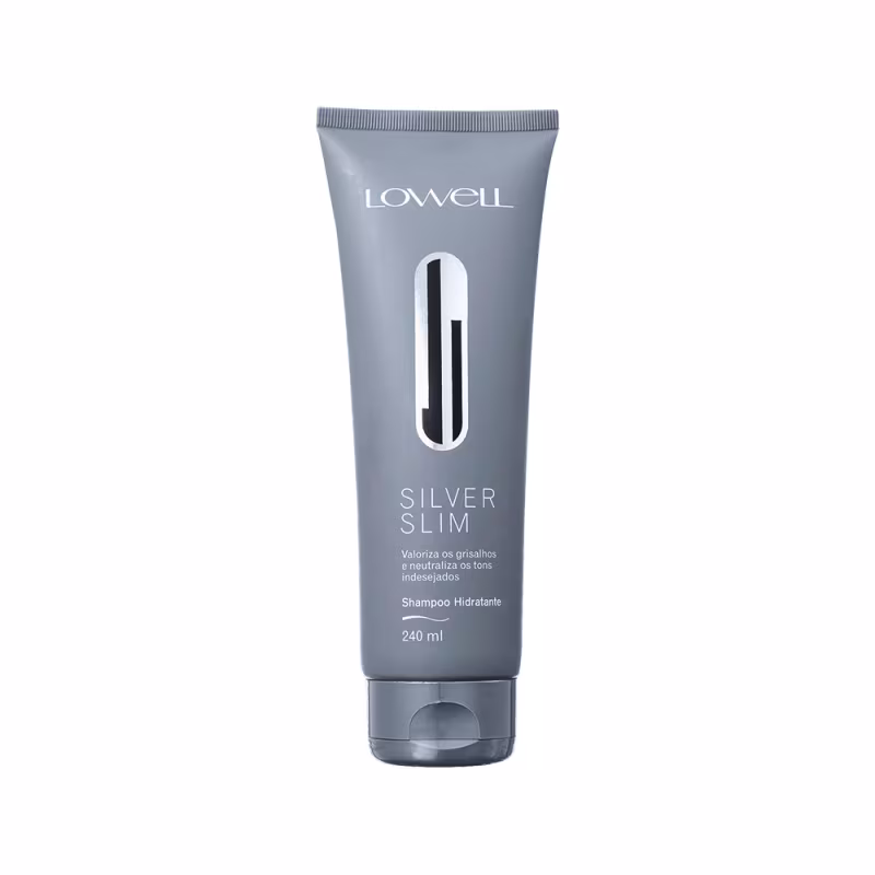 Kit Lowell Silver Slim - Shampoo 240ml + Condicionador 200ml