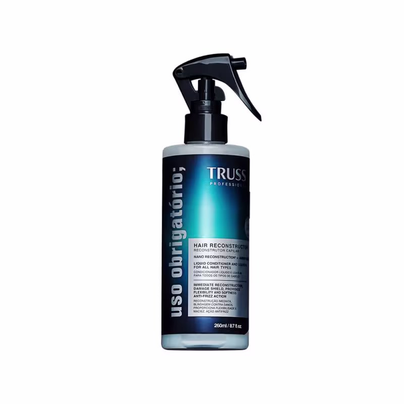 Kit Truss Uso Obrigatório - Shampoo 300ml + Condicionador 300ml + Máscara 180g + Finalizador 260ml