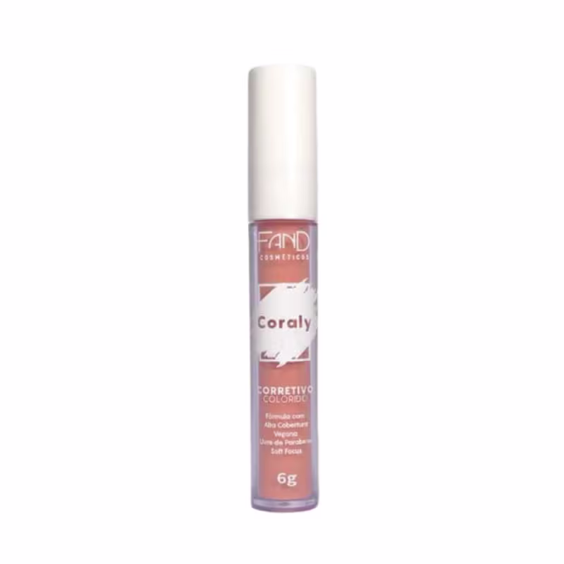 CORRETIVO LÍQ. COLORIDO CORALY SALMÃO FAND 6G