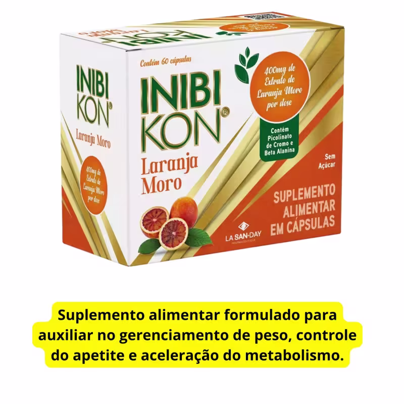 Inibikon Laranja Moro C60