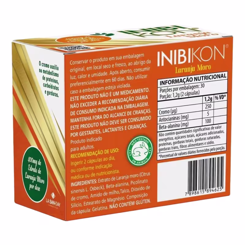 Inibikon Laranja Moro C60