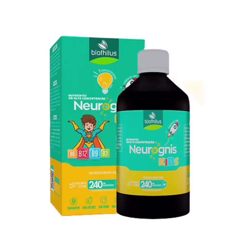 Kit Biofhitus Neurognis Kids + Adultos, 2 produtos.
