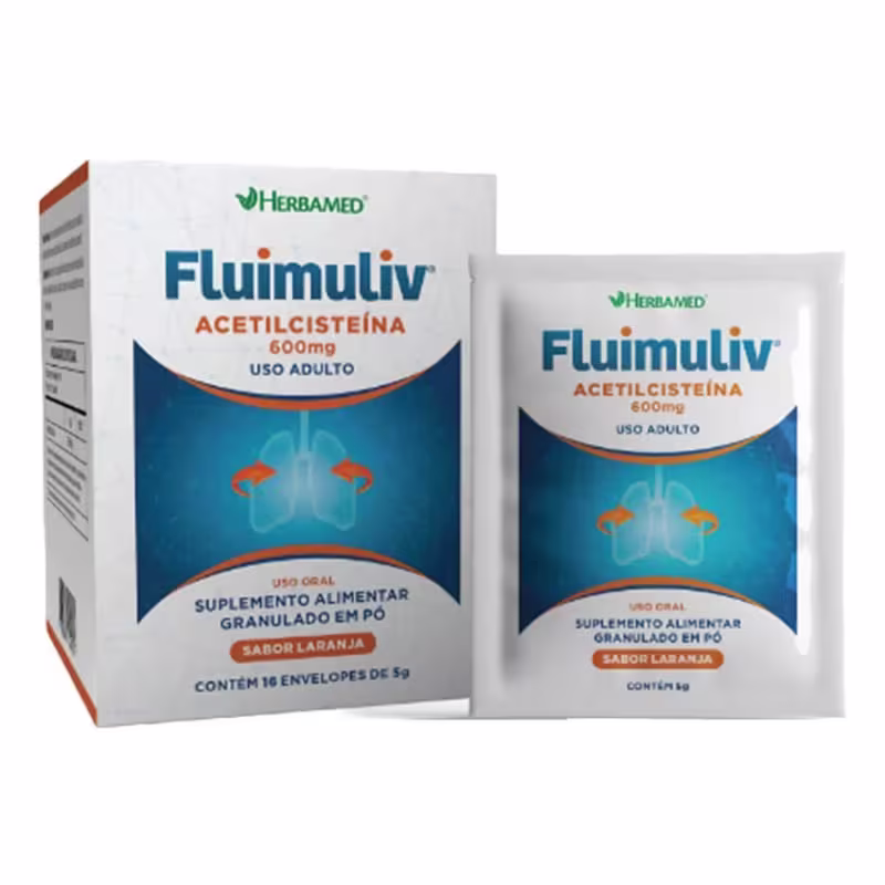Fluimuliv Acetilcisteina 600Mg C16 Env Herbamed