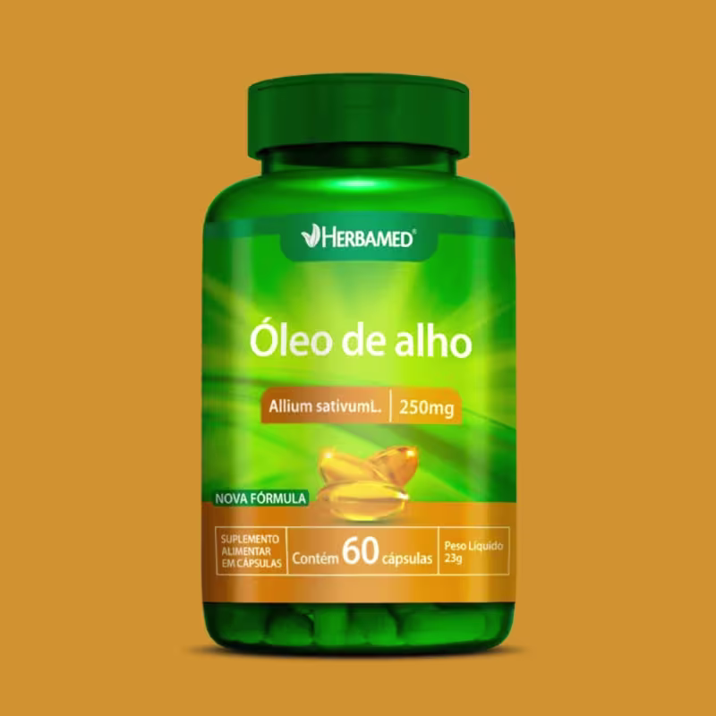 Oleo De Alho Alicina 250Mg C60 Herbamed