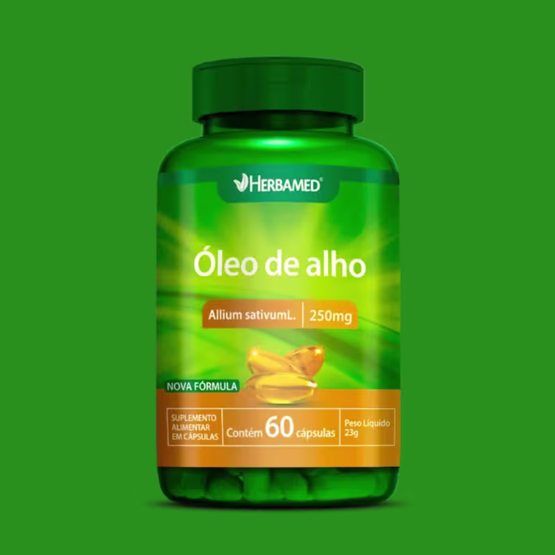 Oleo De Alho Alicina 250Mg C60 Herbamed