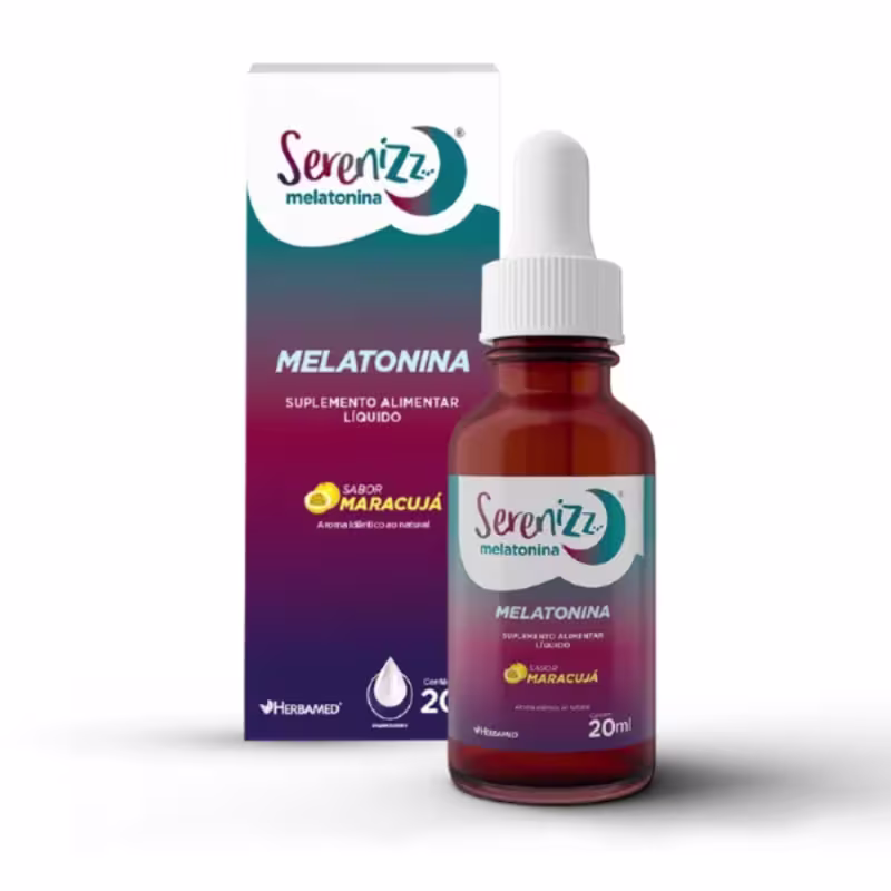 Serenizz Melatonina 20Ml Maracuja Herbamed