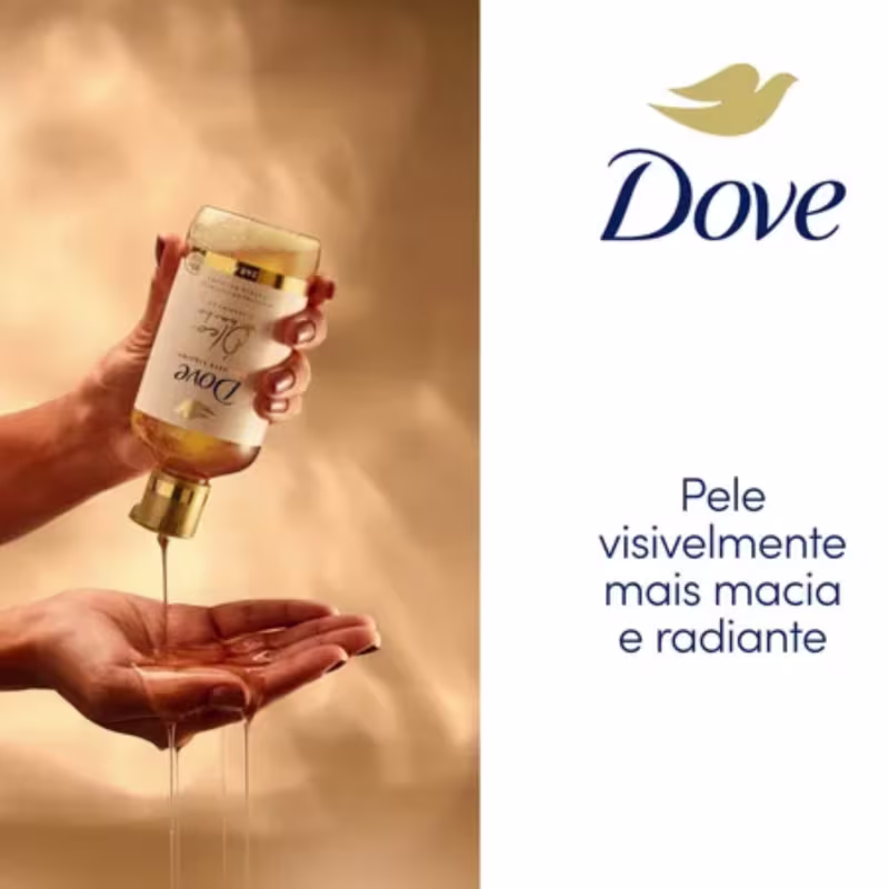 Kit Oleo Banho Glicerina Loção Corporal Niacinamida - Dove
