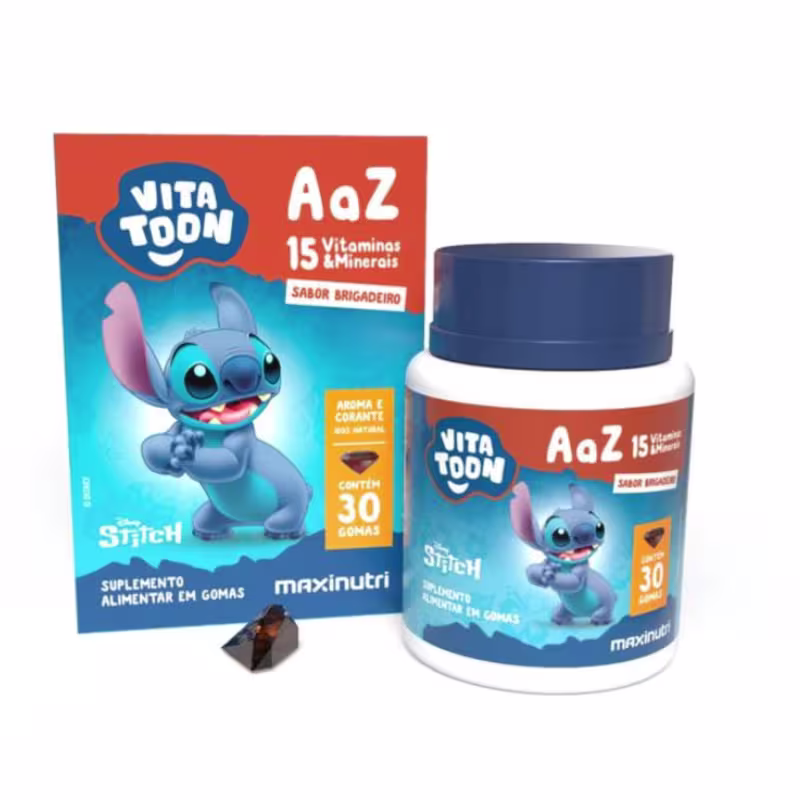 Vitatoon Maxinutri Stitch Az C30 Gomas Brigadeiro