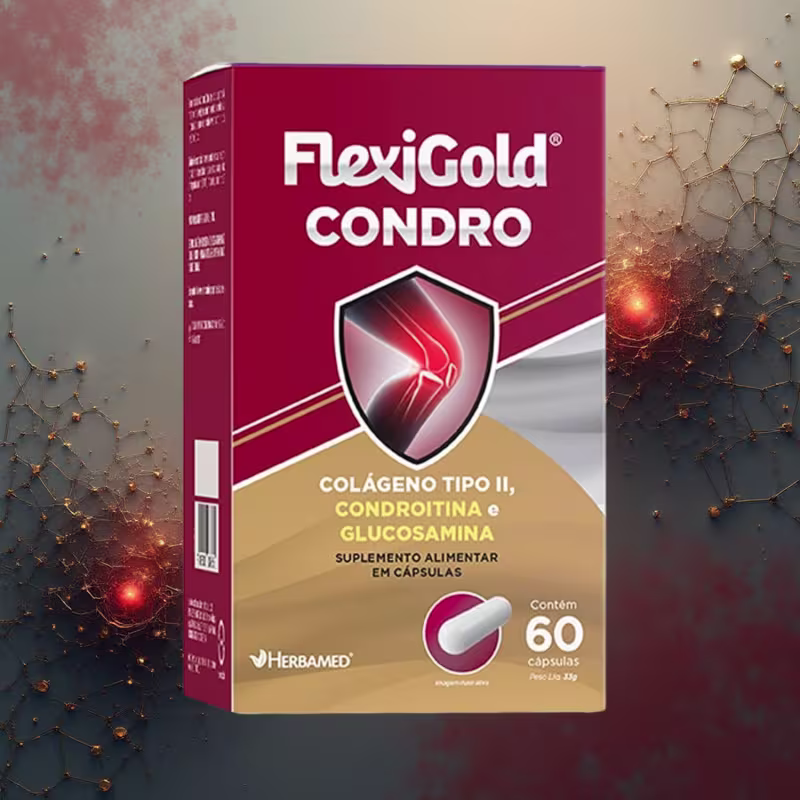 Flexigold Condro C60 Herbamed – Saúde das Articulações