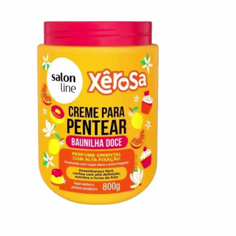 CREME DE PENTEAR XEROSA SALON LINE 800G BAUNILHA DOCE