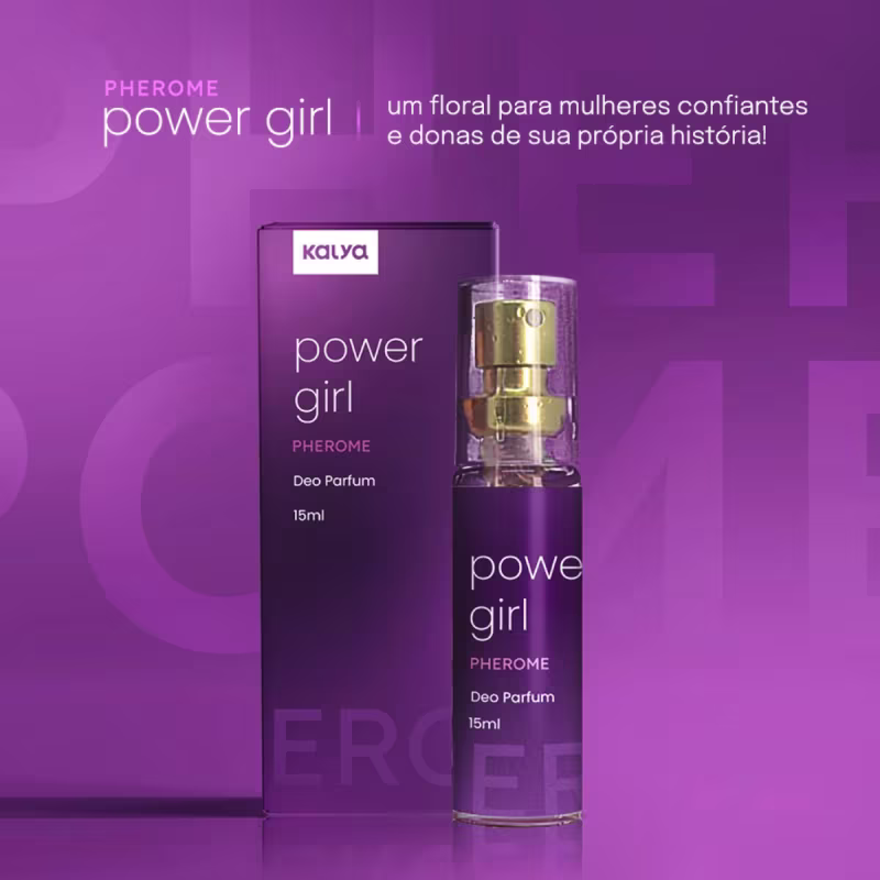 "Pherome power girl - um floral para mulheres confiantes e donas de sua própria história!"