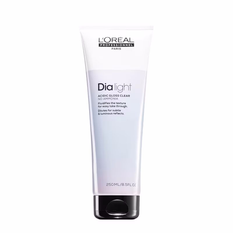 É um produto de cuidados capilares da linha Dia Light da L'Oreal Professionnel. Trata-se de um gloss acidificado transparente sem amônia, apresentado em um tubo plástico branco opaco de 250ml.