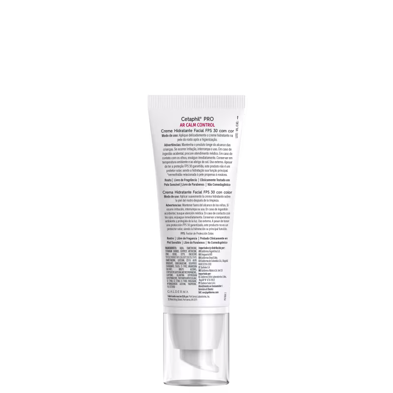 Cetaphil Pro AR Calm Control FPS 30 - Creme Hidratante Facial com Cor 50ml