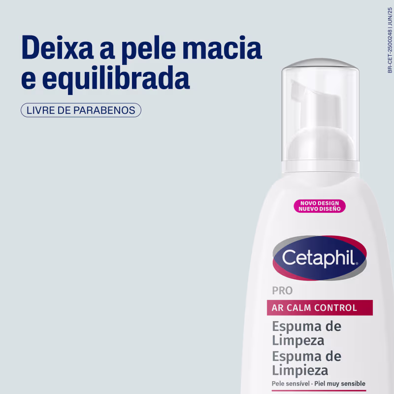 Cetaphil Pro AR Calm Control - Espuma de Limpeza Facial 236ml