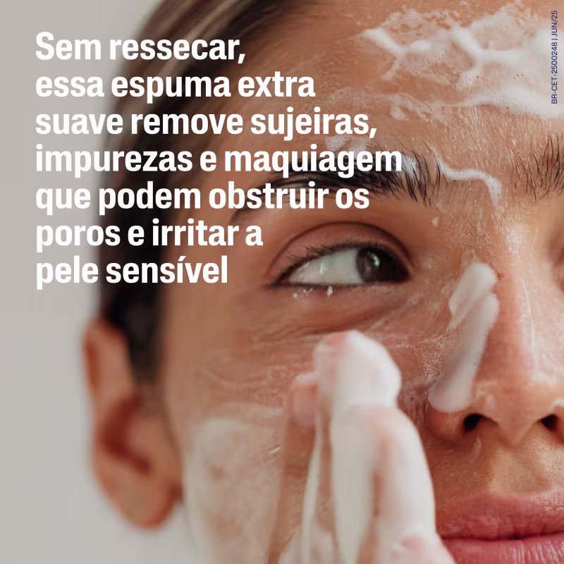 Cetaphil Pro AR Calm Control - Espuma de Limpeza Facial 236ml