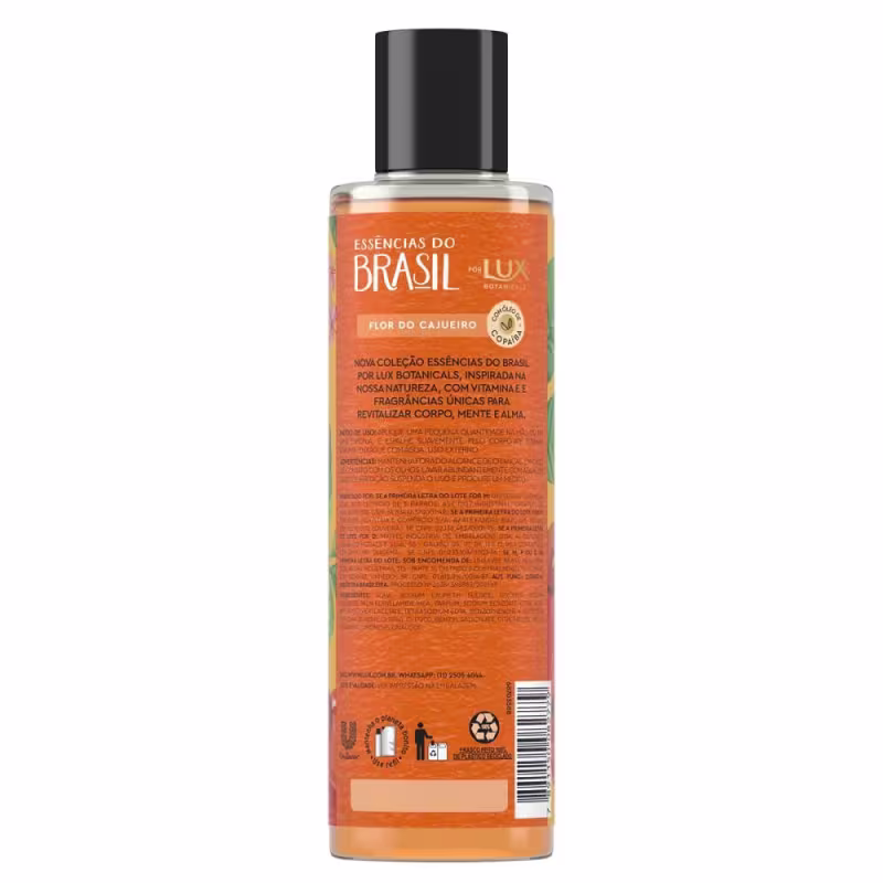 Lux Essências do Brasil Flor do Cajueiro - Sabonete Líquido 300ml