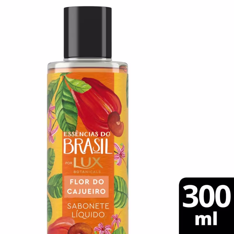 Lux Essências do Brasil Flor do Cajueiro - Sabonete Líquido 300ml