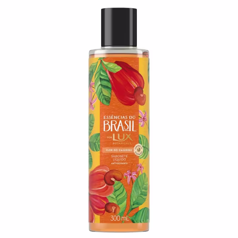 Lux Essências do Brasil Flor do Cajueiro - Sabonete Líquido 300ml