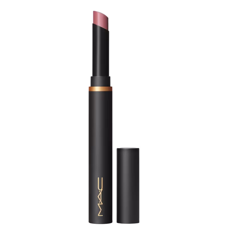 M·A·C Powder Kiss Velvet Blur Slim Stick Over The Taupe - Batom Matte 2g