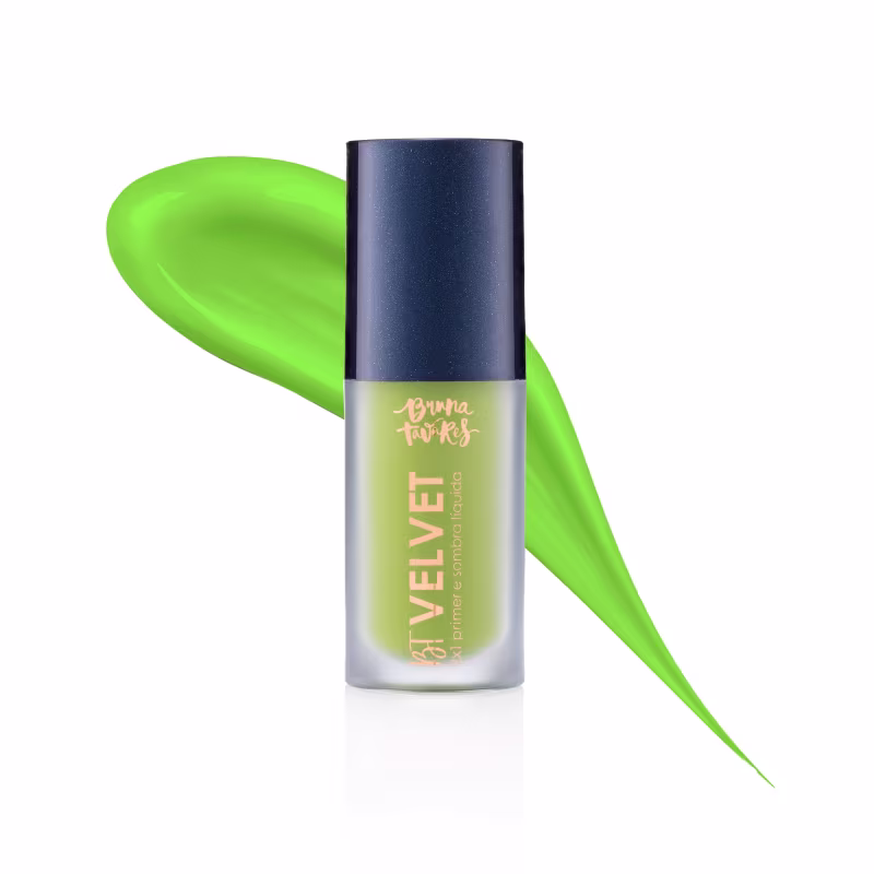 Bruna Tavares BT Velvet 2x1 Pistachio - Sombra Líquida Multifuncional 6ml