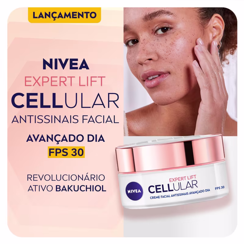 NIVEA Cellular Expert Lift Dia FPS 30 - Creme Facial Antissinais 50g