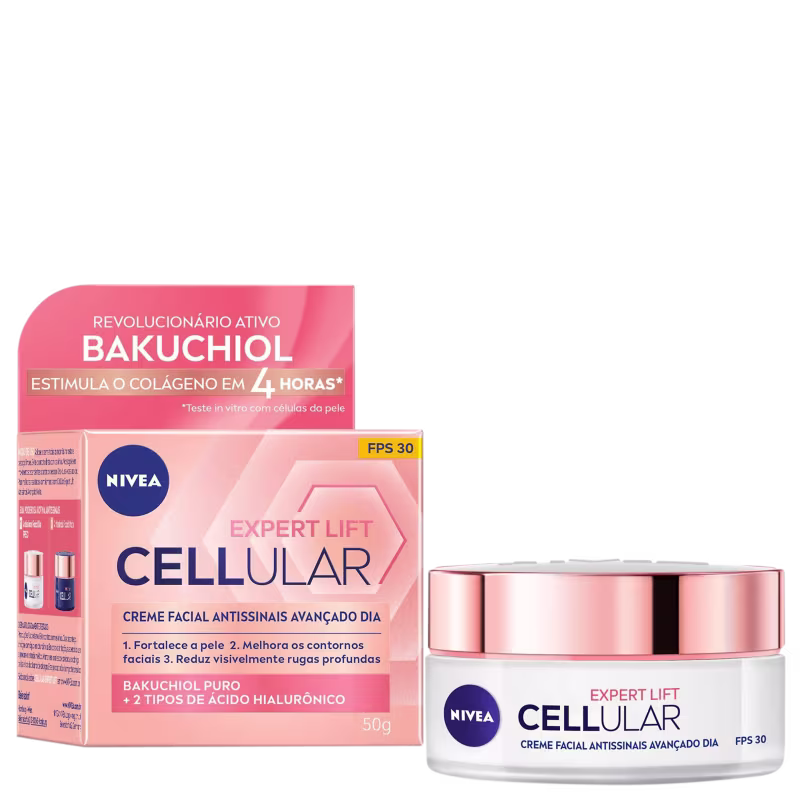 NIVEA Cellular Expert Lift Dia FPS 30 - Creme Facial Antissinais 50g
