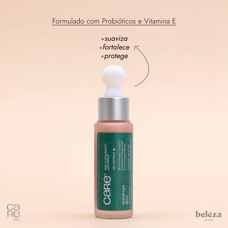 CARE Natural Beauty Skindrops Glow - Sérum Facial Iluminador 30ml