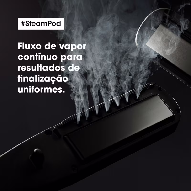 L'Oréal Professionnel SteamPod 3.0 Branco 110V - Modelador Profissional