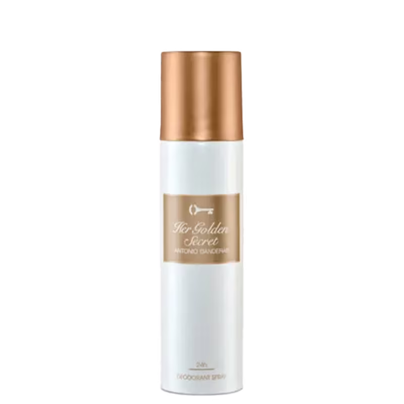 Conjunto Her Golden Secret Banderas Feminino - Eau de Toilette 80ml + Desodorante 150ml