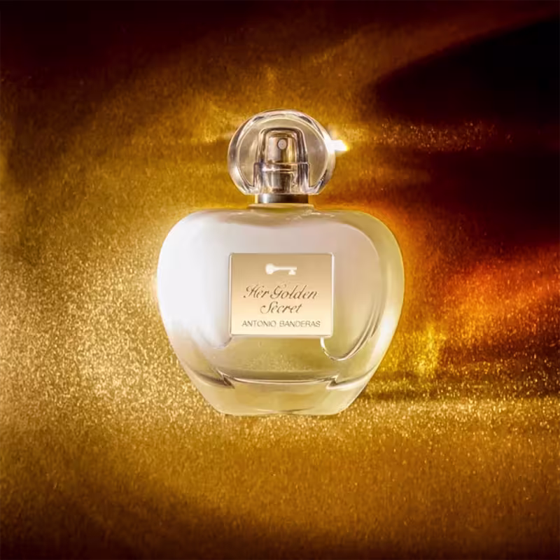Conjunto Her Golden Secret Banderas Feminino - Eau de Toilette 80ml + Desodorante 150ml