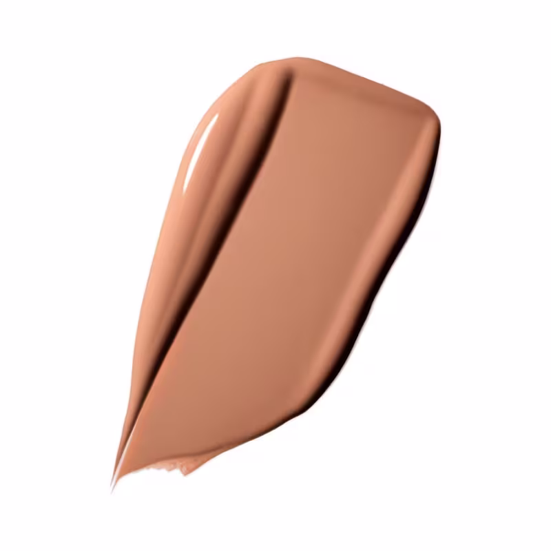 Amostra da cor, destacando um tom bege médoo.