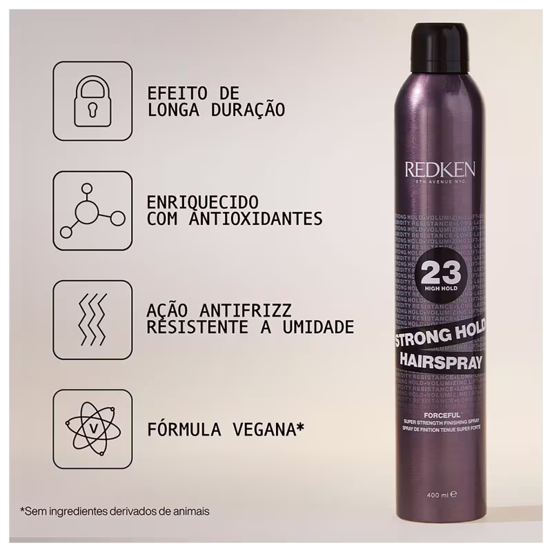 Redken Styling Strong Hold Hairspray - Spray Fixador 400ml