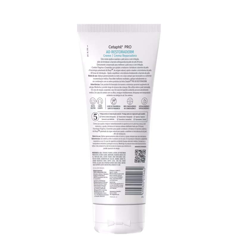 Cetaphil Pro AD Restoraderm - Creme Hidratante 227g