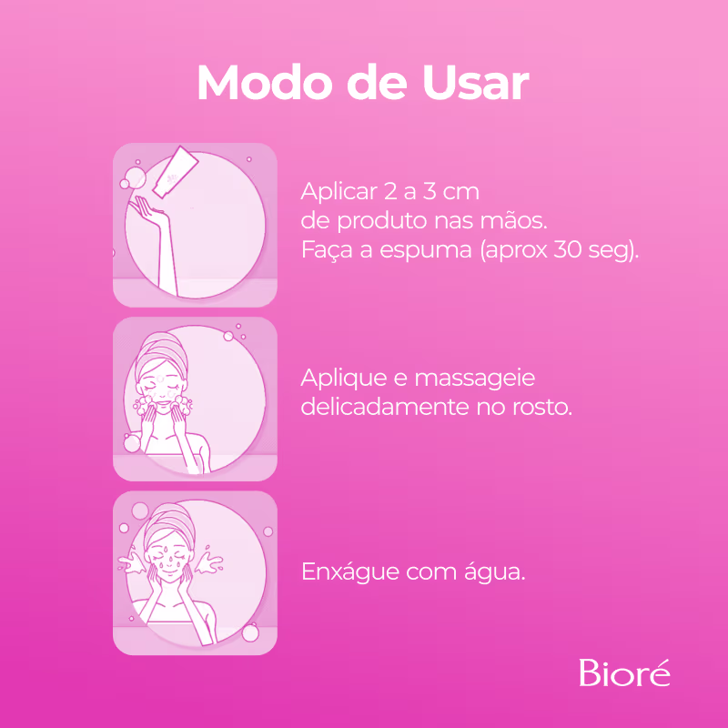 Bioré Skincare Facial Wash Scrub - Sabonete Facial Esfoliante 130g