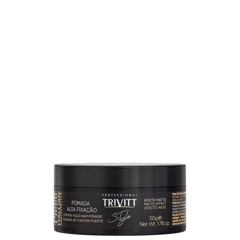 Itallian Hairtech Trivitt Style Alta Fixação Matte - Pomada Modeladora 50g
