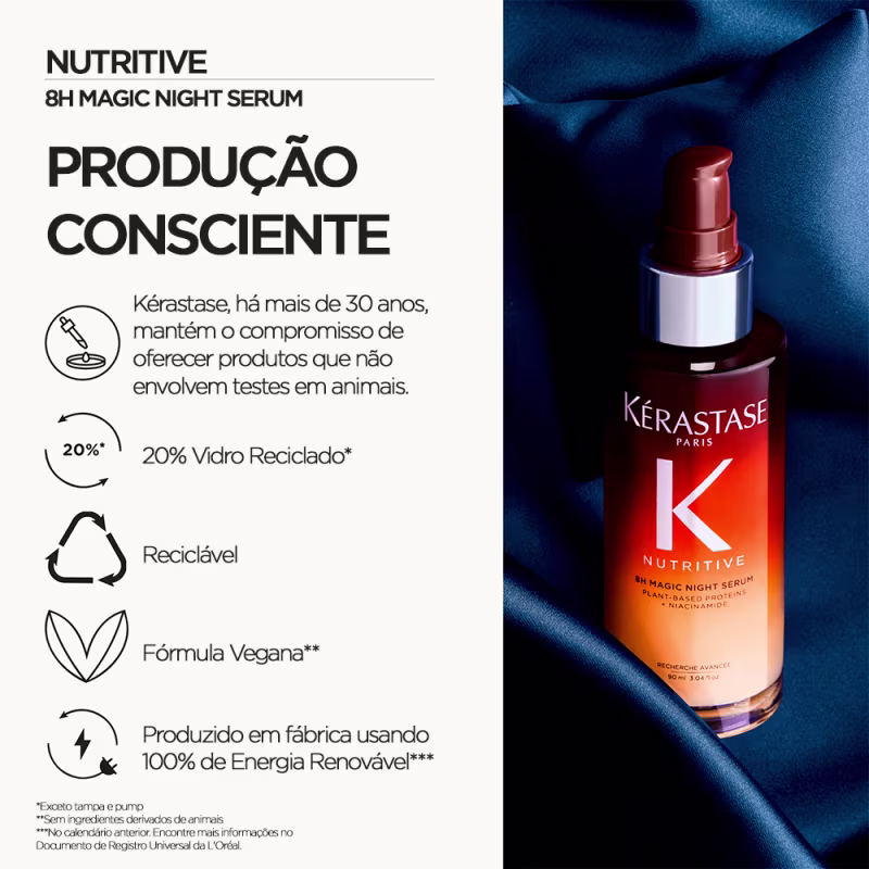 Kérastase Nutritive 8h Magic Night - Sérum Capilar Noturno 90ml