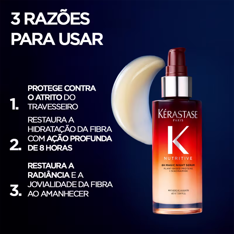 Kérastase Nutritive 8h Magic Night - Sérum Capilar Noturno 90ml